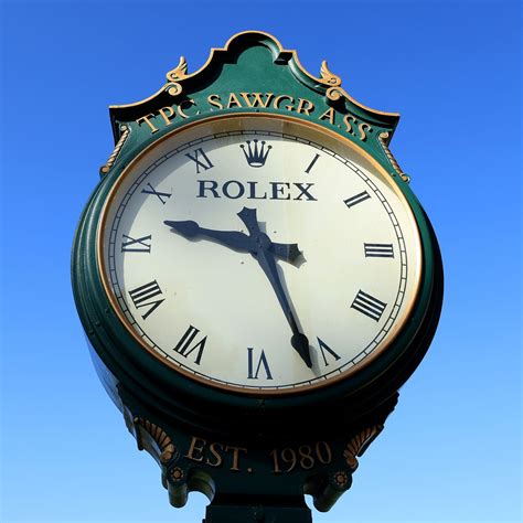 rolex clock golf course price|Rolex golf clock for sale.